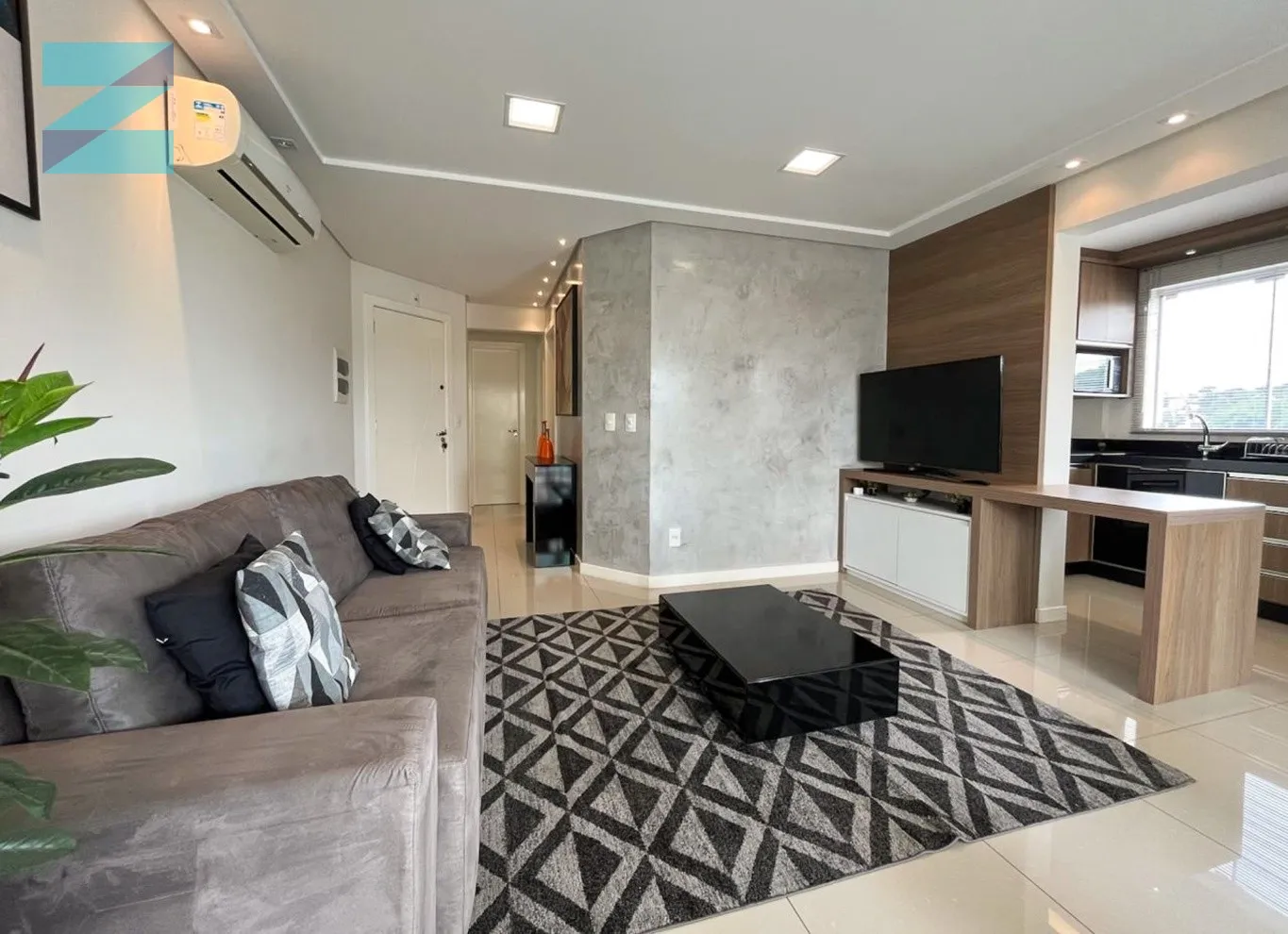 APARTAMENTO FINAMENTE MOBILIADO, EQUIPADO, E CLIMATIZADO ! — foto 6