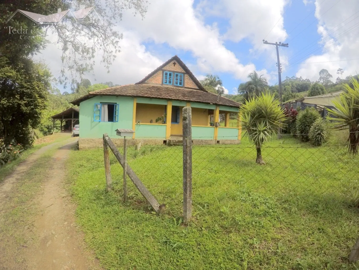 Casa Enxaimel ano 1900 Bairro Ribeirão Souto - Pomerode/SC Ref. 1390 - foto 1