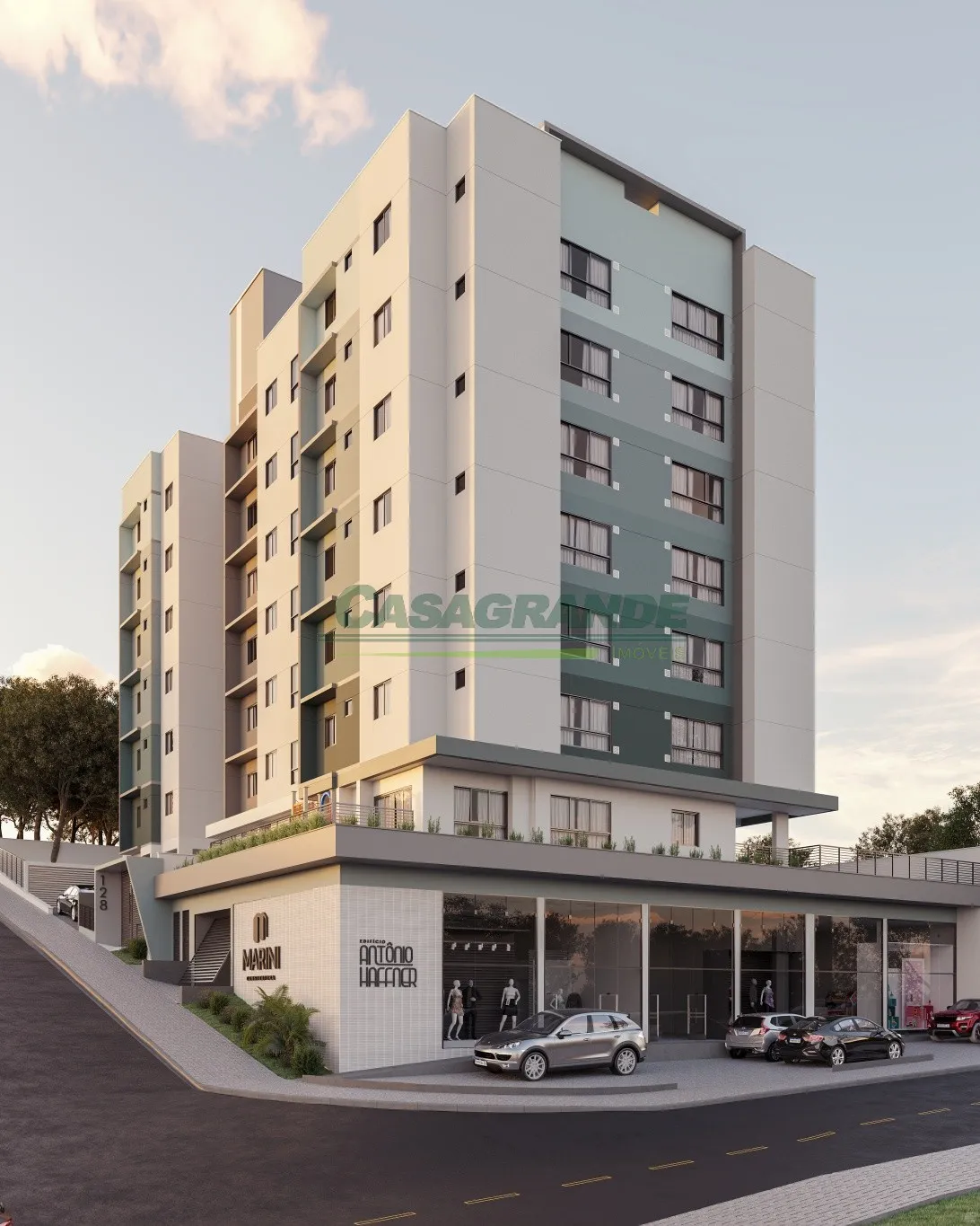Excelente Apartamento no Bairro Água Verde em Blumenau. - foto 1