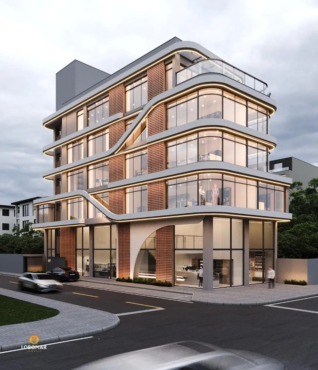 Prédio com salas comerciais alto padrâo no centro de Balneário Piçarras SC!! - foto 1