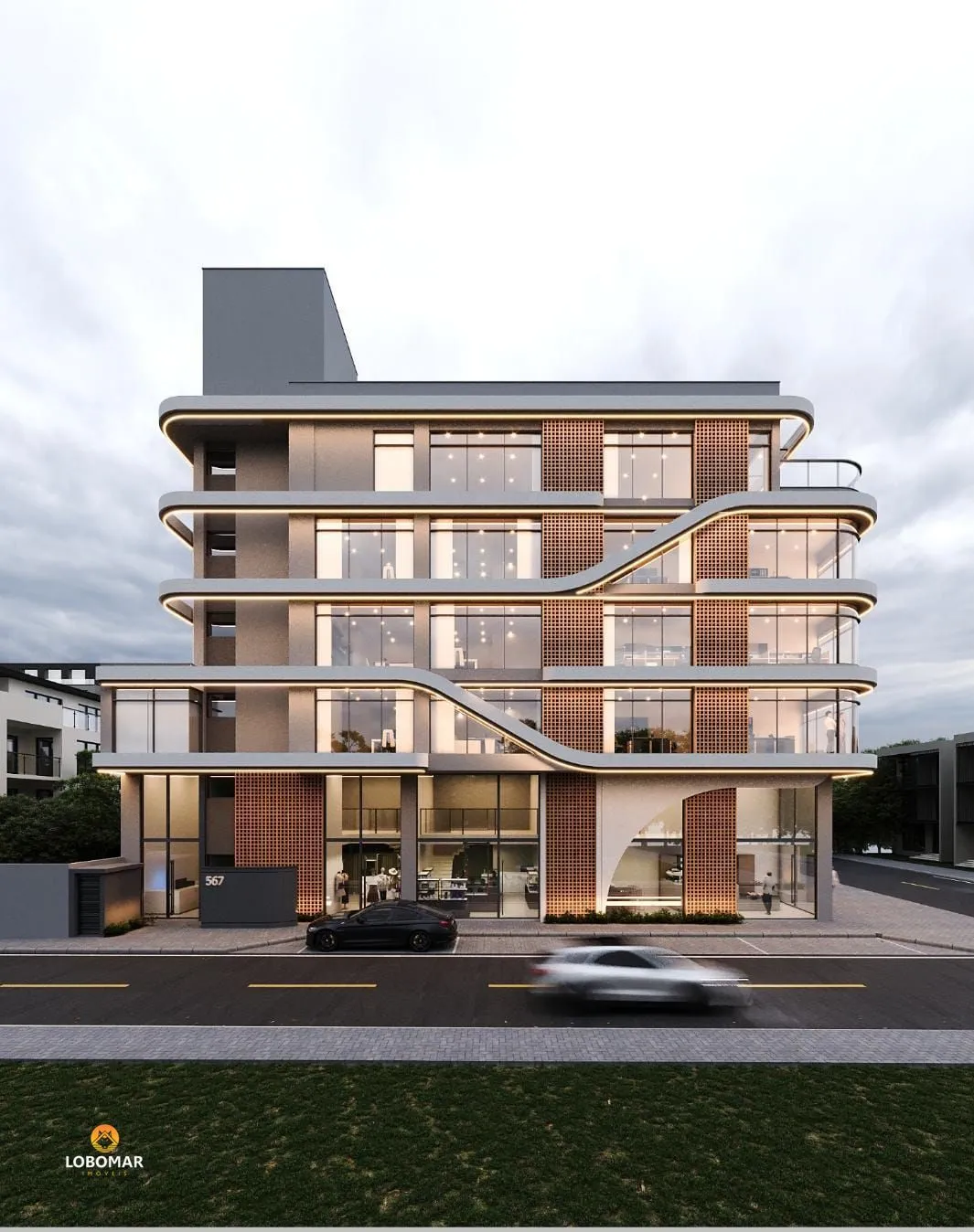 Prédio com salas comerciais alto padrâo no centro de Balneário Piçarras SC!! — foto 3