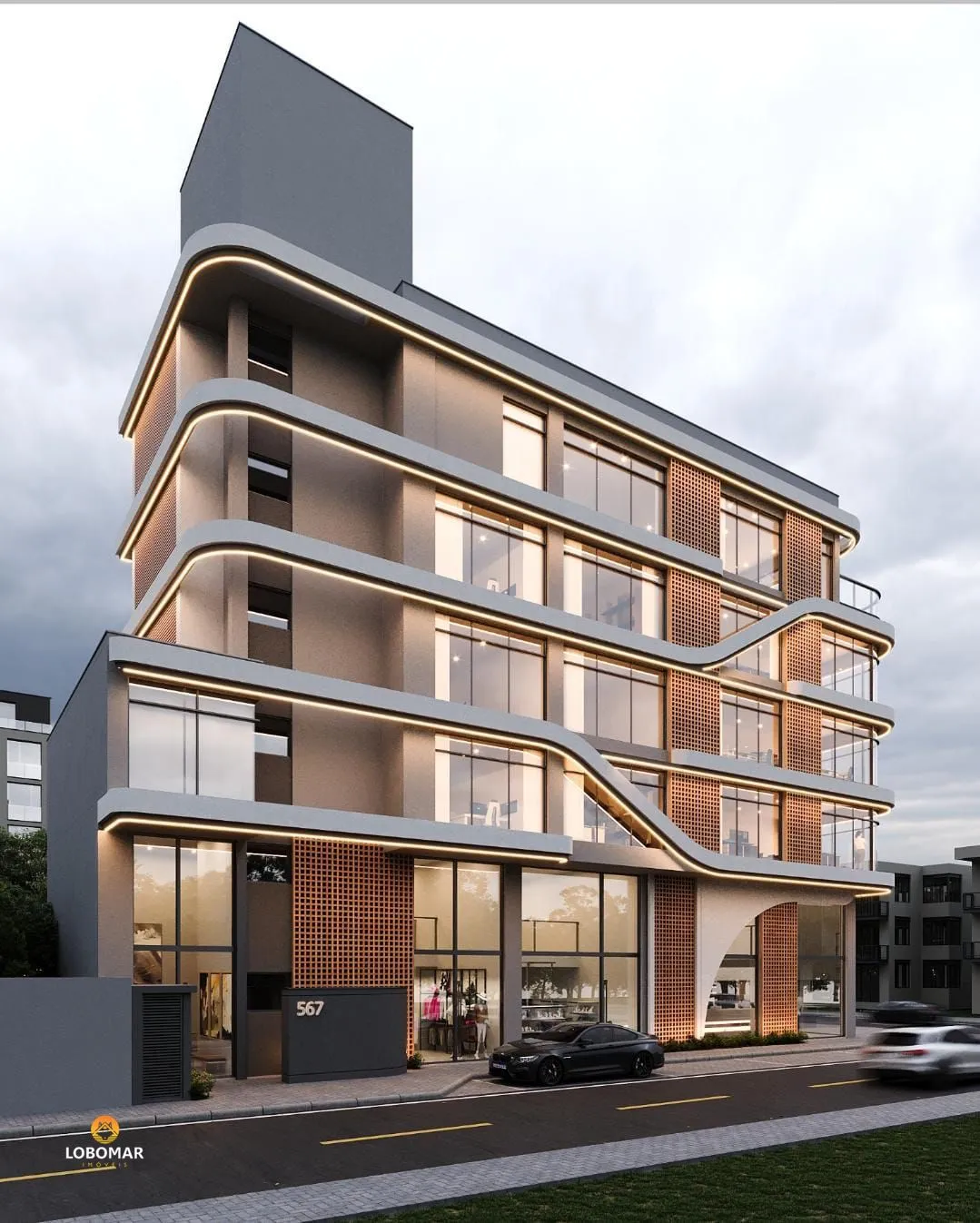 Prédio com salas comerciais alto padrâo no centro de Balneário Piçarras SC!! — foto 4