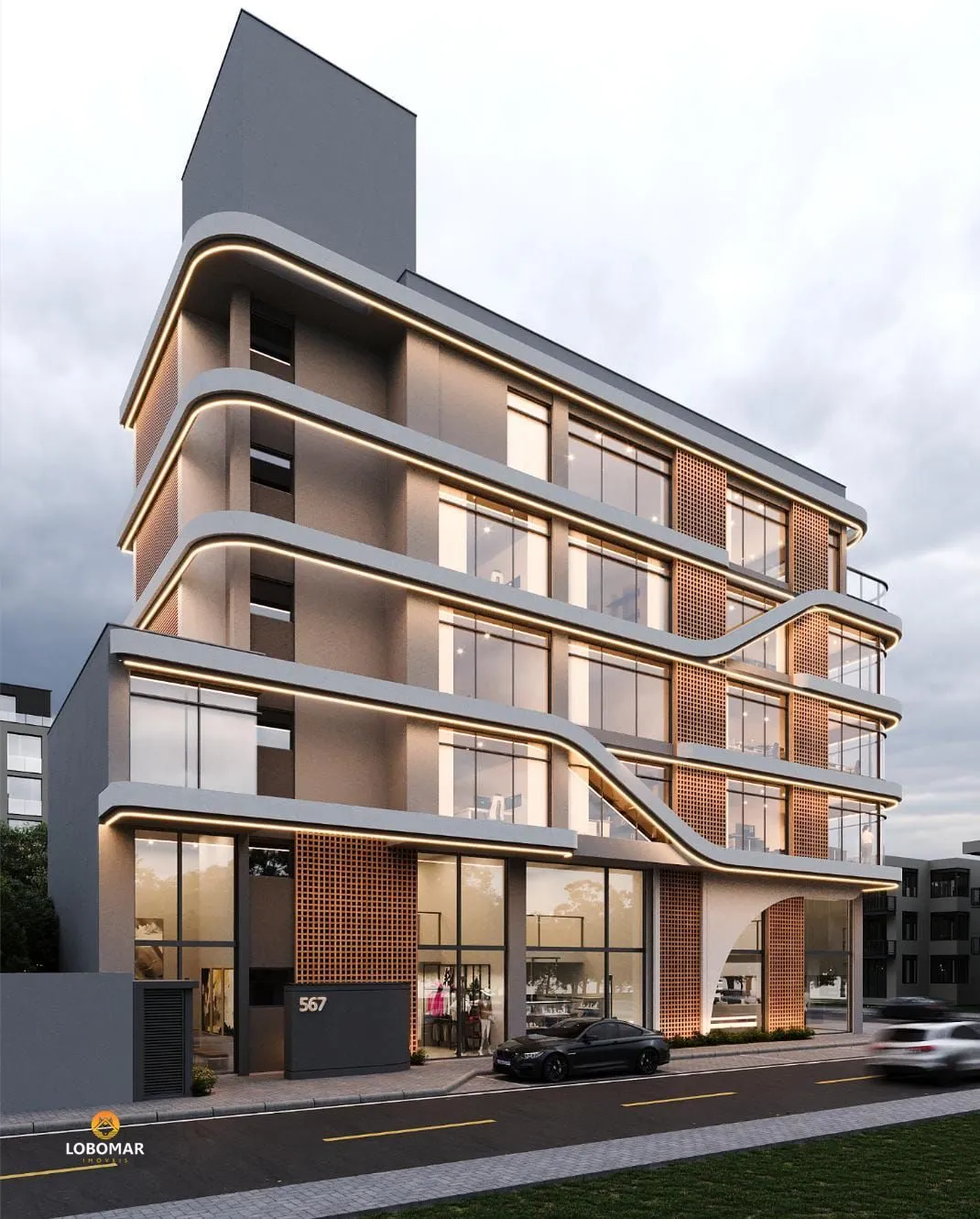 Prédio com salas comerciais alto padrâo no centro de Balneário Piçarras SC!! — foto 5