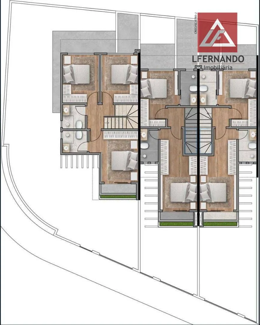 Sobrado com 2 suítes à venda, 107 m por R$ 690.000 - Bela Vista - Gaspar/SC — foto 6