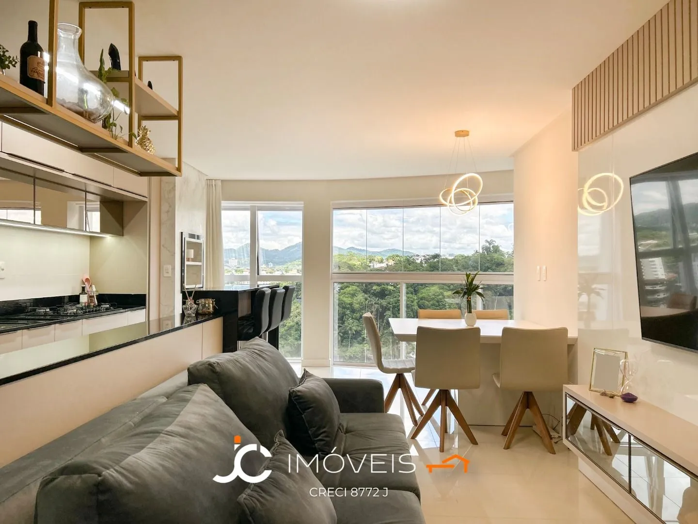 Apartamento com 3 dormitórios sendo 1 suíte a venda, 104 m por R$ 1.190.000 - Velha - Blumenau/SC — foto 4