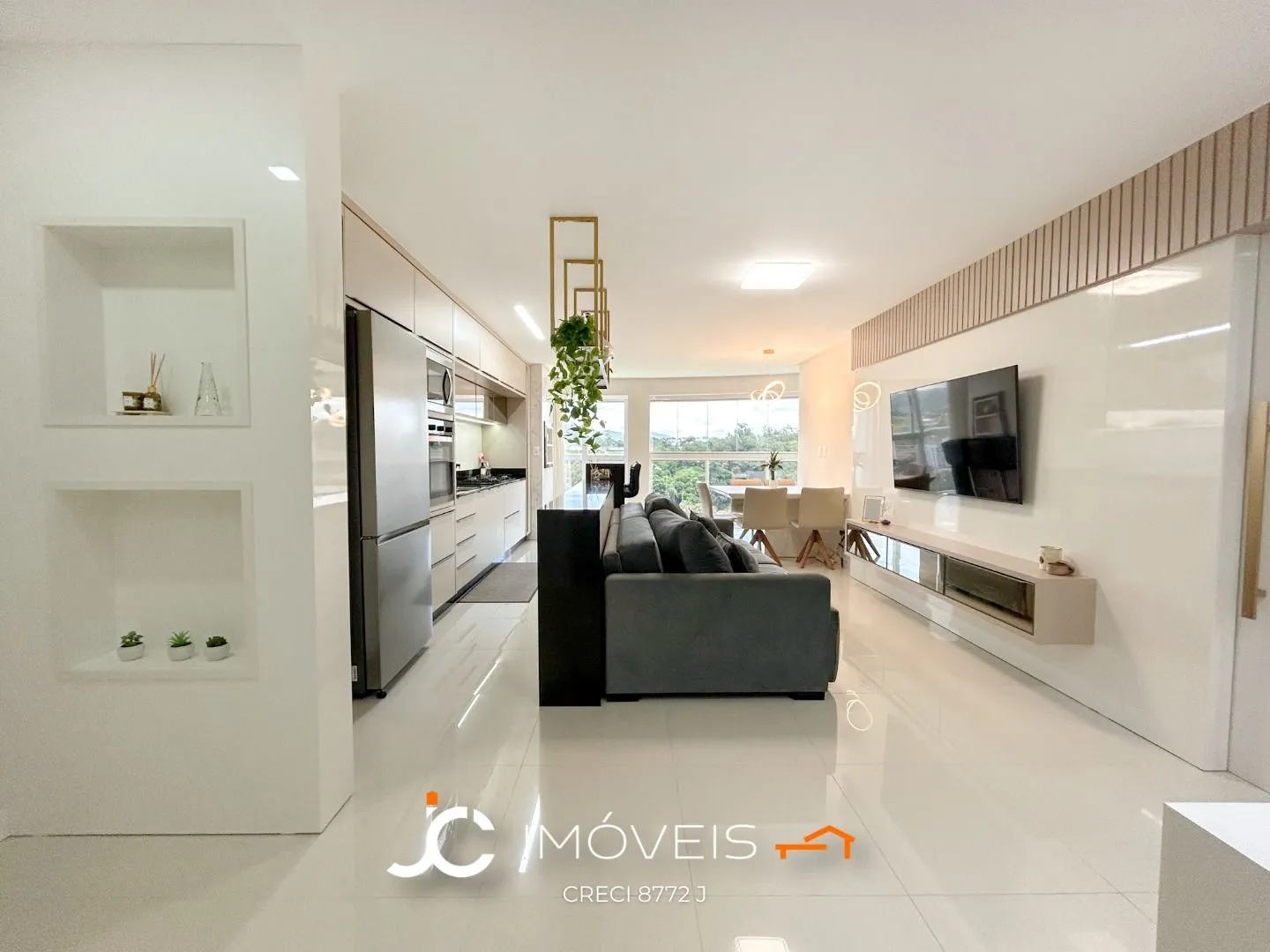 Apartamento com 3 dormitórios sendo 1 suíte a venda, 104 m por R$ 1.190.000 - Velha - Blumenau/SC — foto 6