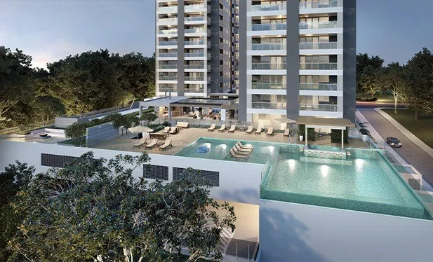 Apartamento frente mar, pé na areia, com diversas áreas de lazer, no bairro Itacolomi em Balneário Piçarras! - foto 1