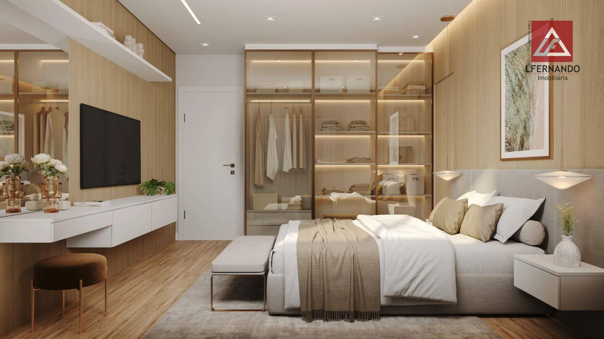 Apartamento com 2 dormitórios à venda, 80 m por R$ 1.103.353,02 - Centro - Balneário Piçarras/SC — foto 6