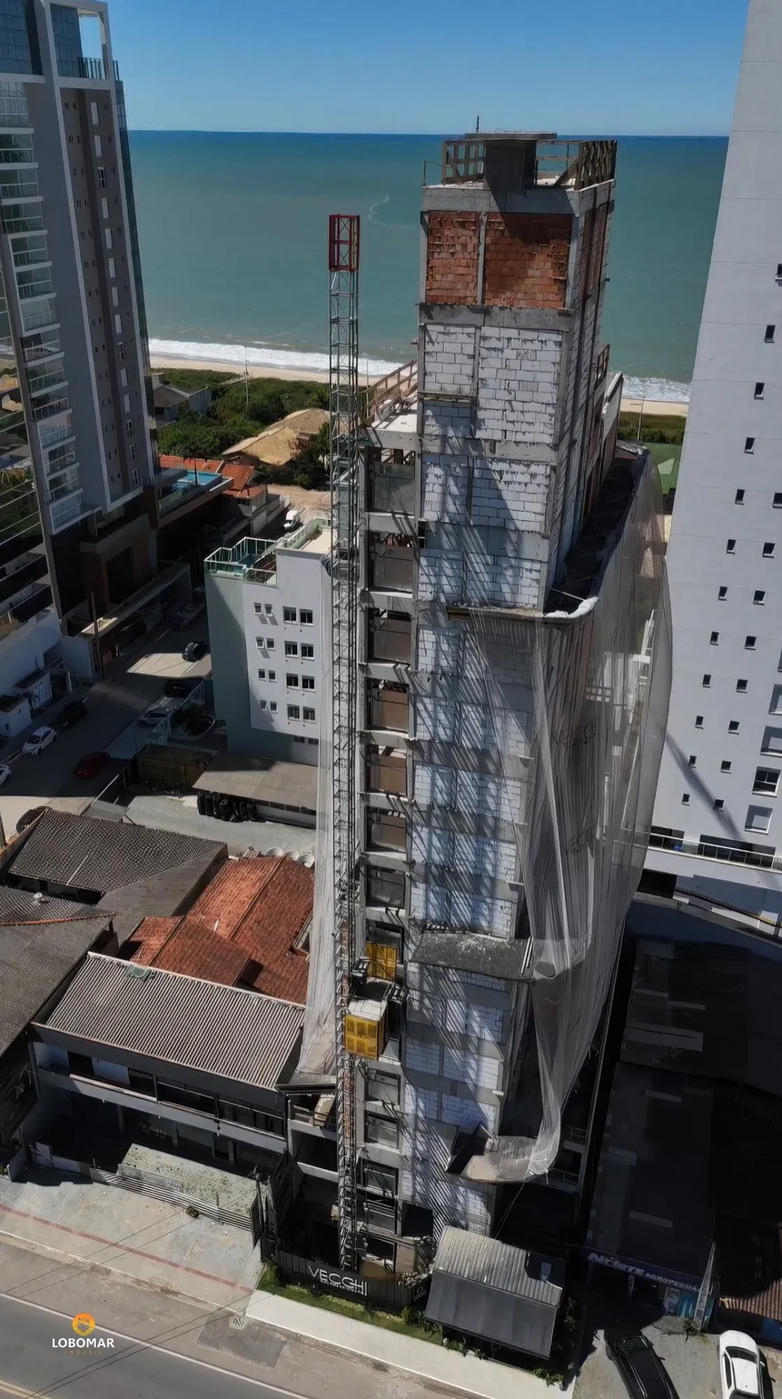 Lançamento exclusivo à 100m do mar, em Piçarras/sc, apartamento vista mar, com 3 - foto 1