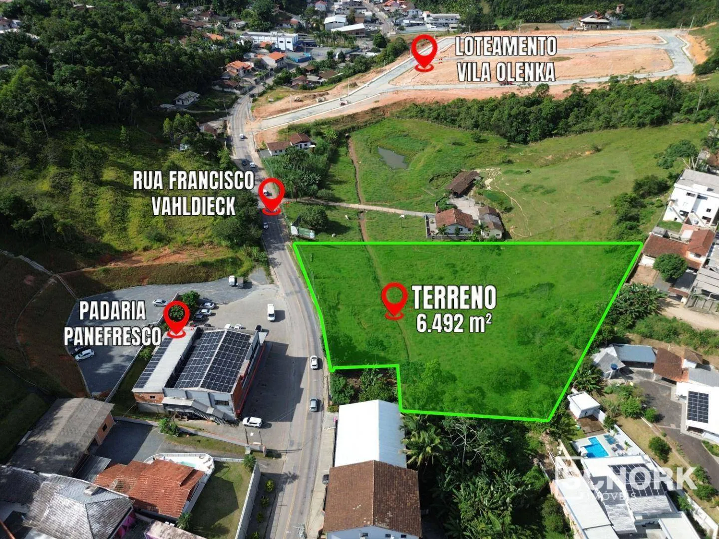 Terreno à venda, 6492 m por R$ 2.200.000,00 - Fortaleza - Blumenau/SC - foto 1