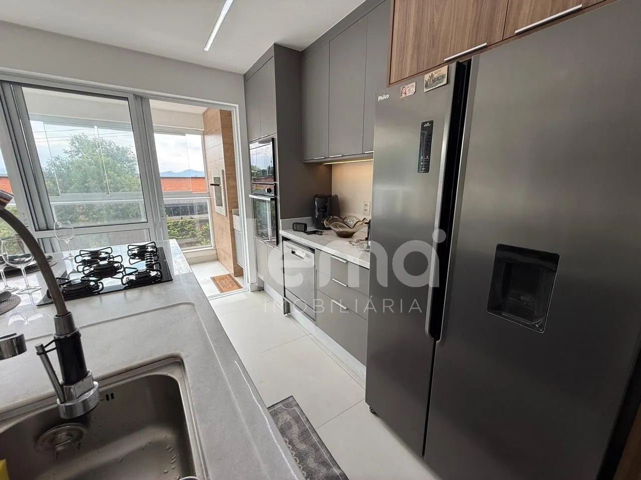 Apartamento mobiliado com 3 dormitórios no bairro Salto do Norte, em Blumenau. — foto 7