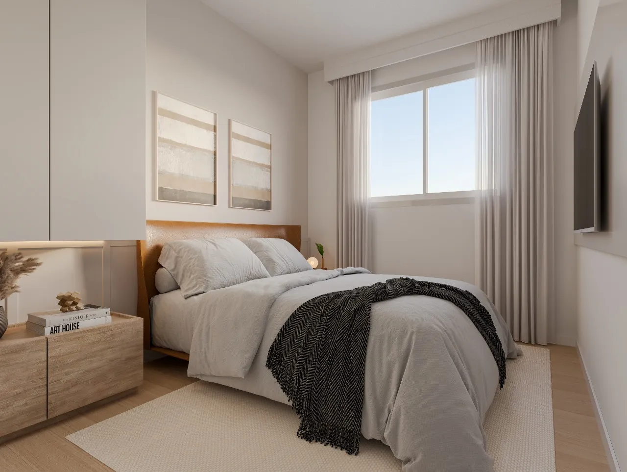 Apartamento com 1 suíte(s) mais 1 quarto(s) à venda no bairro Santo Antônio em Joinville, por R$ 430.000.00. — foto 5