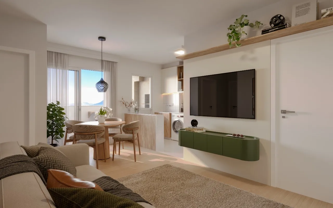 Apartamento com 1 suíte(s) mais 1 quarto(s) à venda no bairro Santo Antônio em Joinville, por R$ 430.000.00. — foto 5