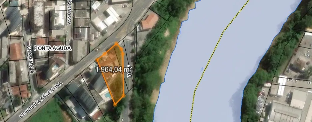 Ótimo terreno para investidores e empreendedores no Bairro Ponta Aguda em Blumenau, SC. — foto 2