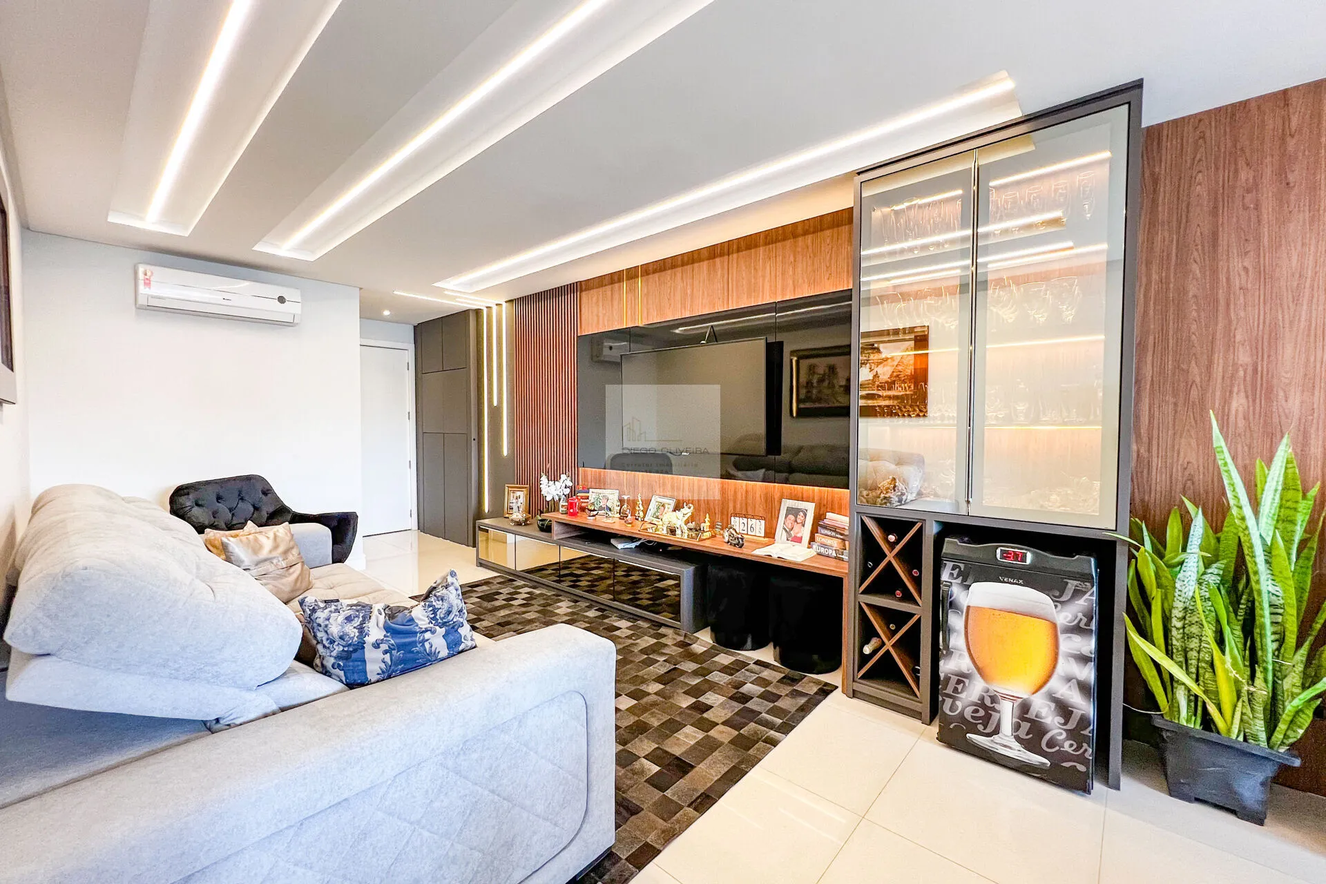 Apartamento mobiliado em andar alto próximo a vila germânica . — foto 2