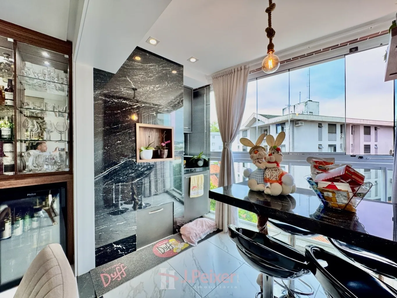 Apartamento com 3 dormitórios, sendo 1 suíte, 103,61m area útil, totalmente mobiliado, na Rua General Osório, Bairro da Velha, Blumenau-SC — foto 3
