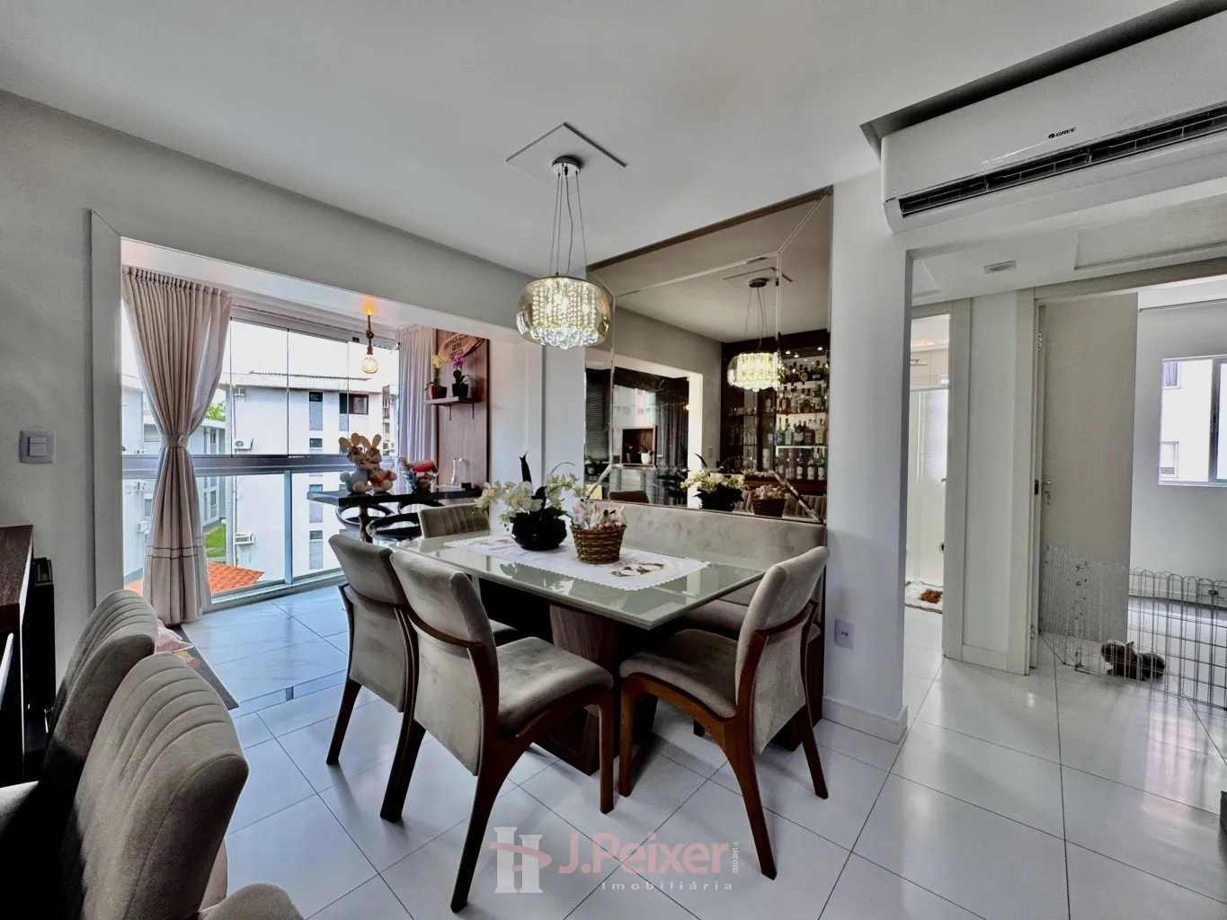 Apartamento com 3 dormitórios, sendo 1 suíte, 103,61m area útil, totalmente mobiliado, na Rua General Osório, Bairro da Velha, Blumenau-SC — foto 6
