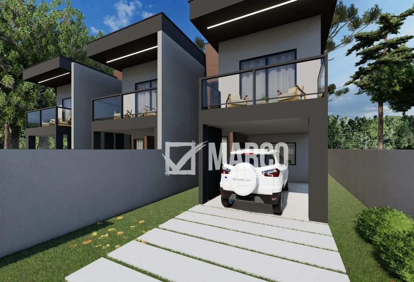 Sobrado Novo em Pomerode - foto 1