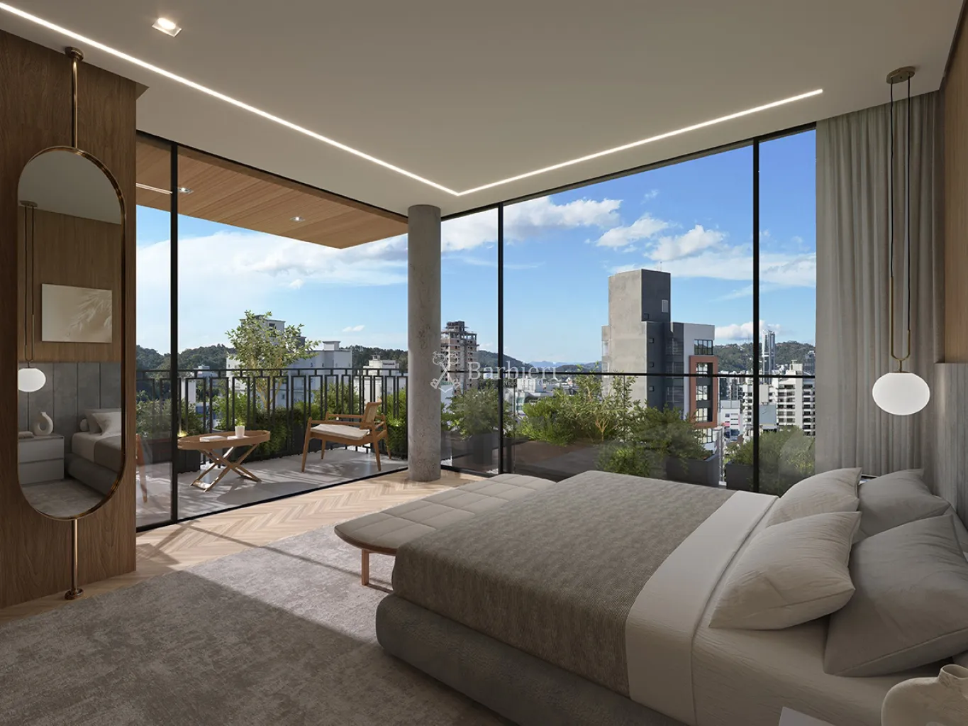 Apartamento 4 suítes no Jardim Blumenau com 199,15 m de área privativa em Blumenau/SC — foto 6