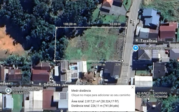 Terreno comercial pronto para construir no bairro Belchior Alto com 2.817,21m - foto 1