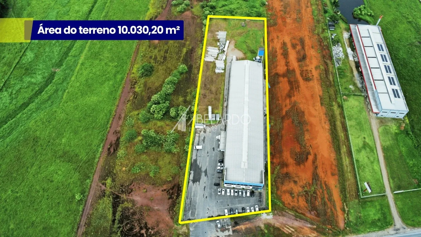 AREA INDUSTRIAL COM 3.000M2 CONSTRUIDO, TERRENO COM 10.030,20M2 - GASPAR/SC. — foto 2