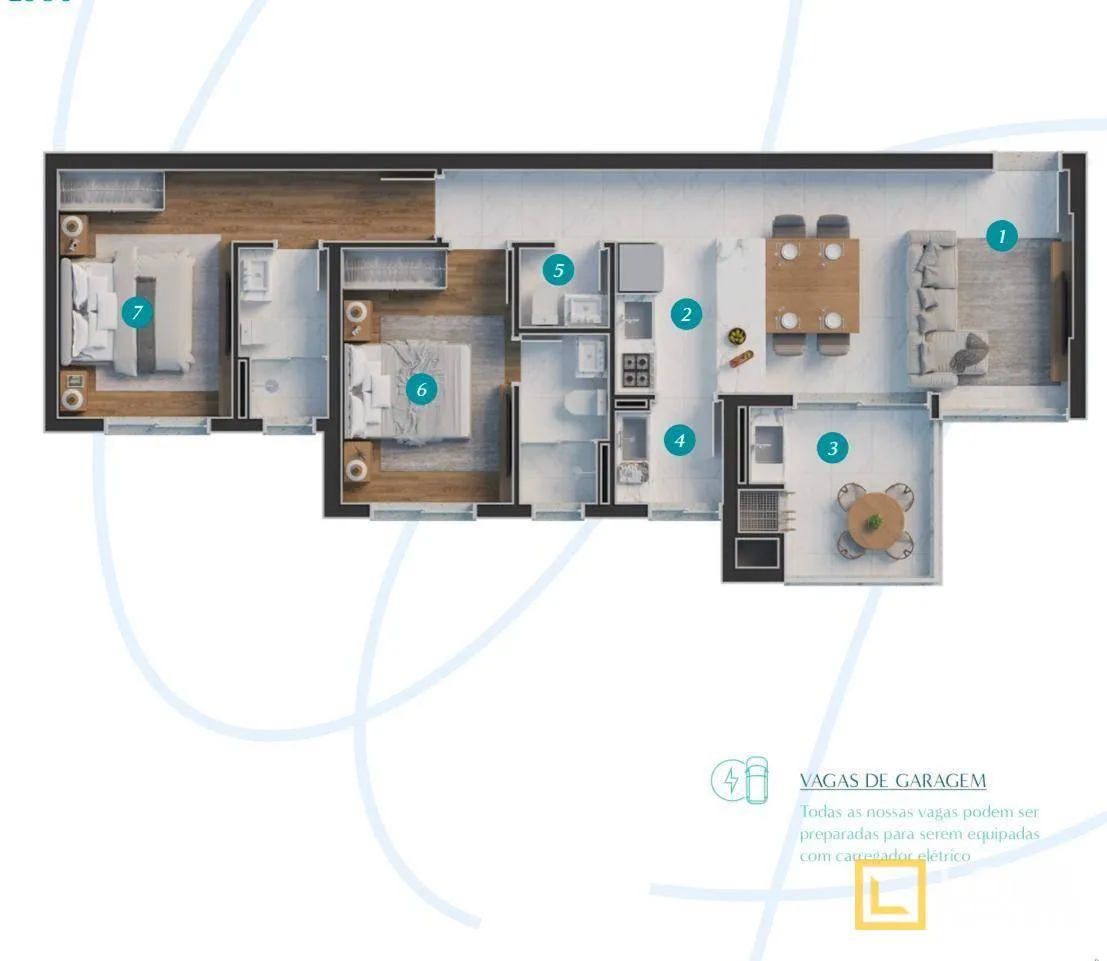 Apartamento com 2 dormitórios à venda, 80 m por R$ 1.050.000,00 - Balneário Piçarras - Balneário Piçarras/SC — foto 4