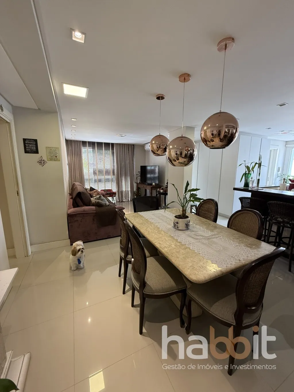 Apartamento mobiliado e decorado com 3 quartos sendo 1 suíte master com banheiro e 2 vagas de garagem na Itoupava Seca. - foto 1