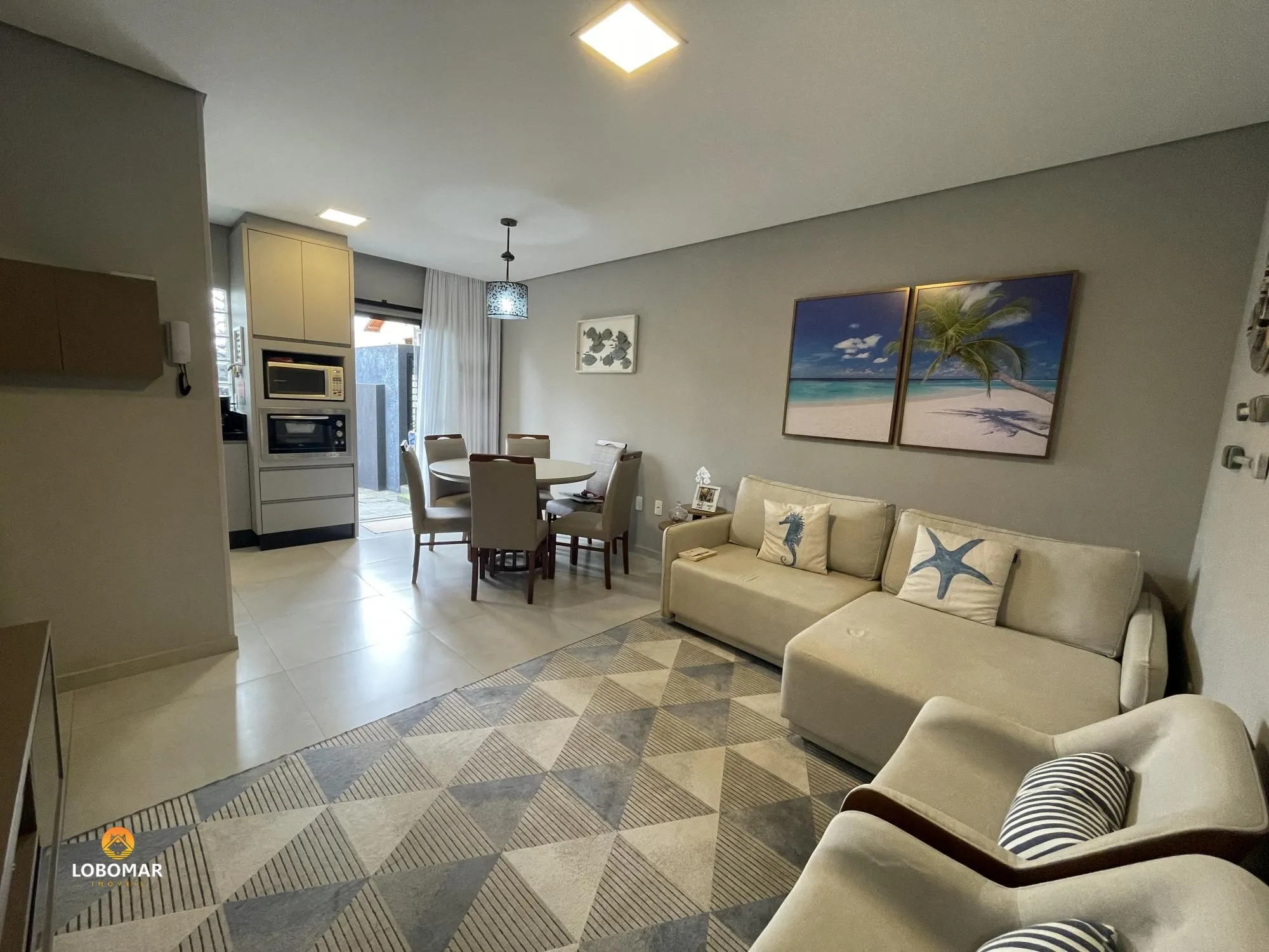 Apartamento mobiliado à apenas 270m do mar, com 3 dormitórios, em Itajuba, em Ba — foto 6