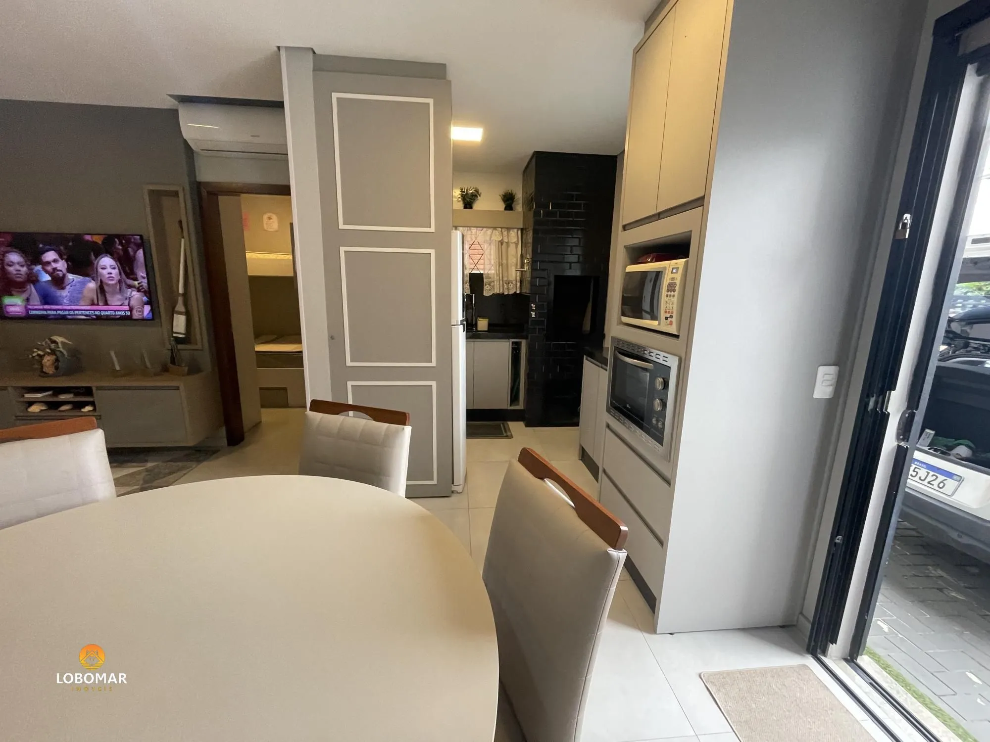 Apartamento mobiliado à apenas 270m do mar, com 3 dormitórios, em Itajuba, em Ba — foto 7