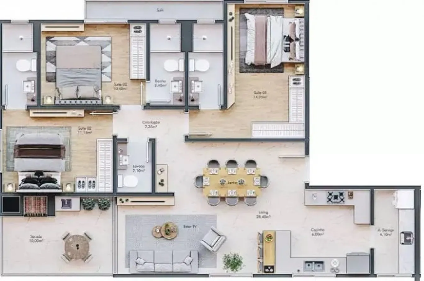 Apartamentos em Itapema — foto 2