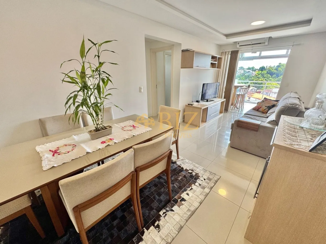 Apartamento mobiliado com 2 dormitórios, sendo 1 suíte, no Bairro Itoupava Norte! - foto 1