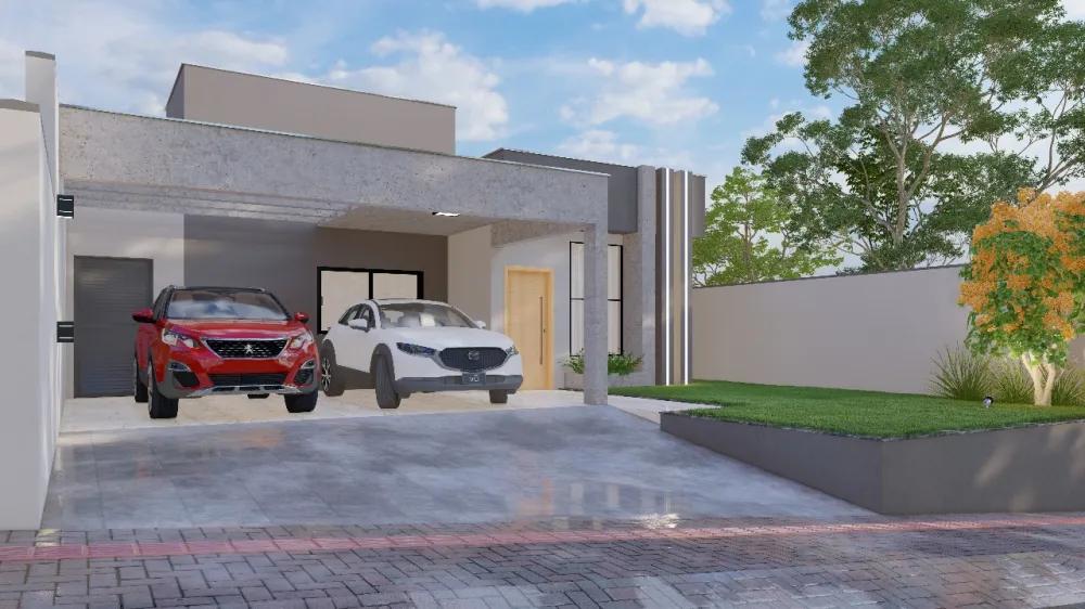 Moderna Casa 3 Dormitórios — foto 2