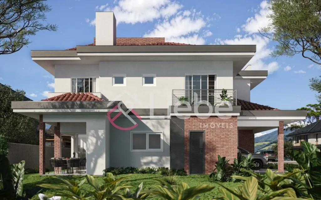 Linda casa no Residencial Morada do Vale de 3 dormitórios no Centro da cidade de Pomerode. - foto 1