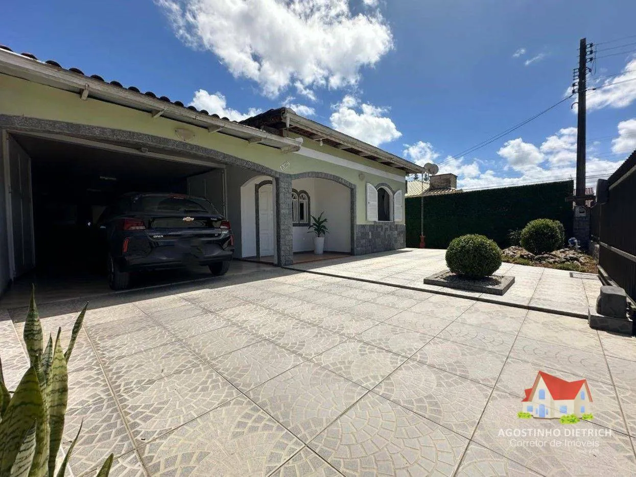 Averbada! Residencia em Alvenaria + Moveis Planejados + Terreno C/Area de 237 m2 No Bairro J.Iririu! — foto 3