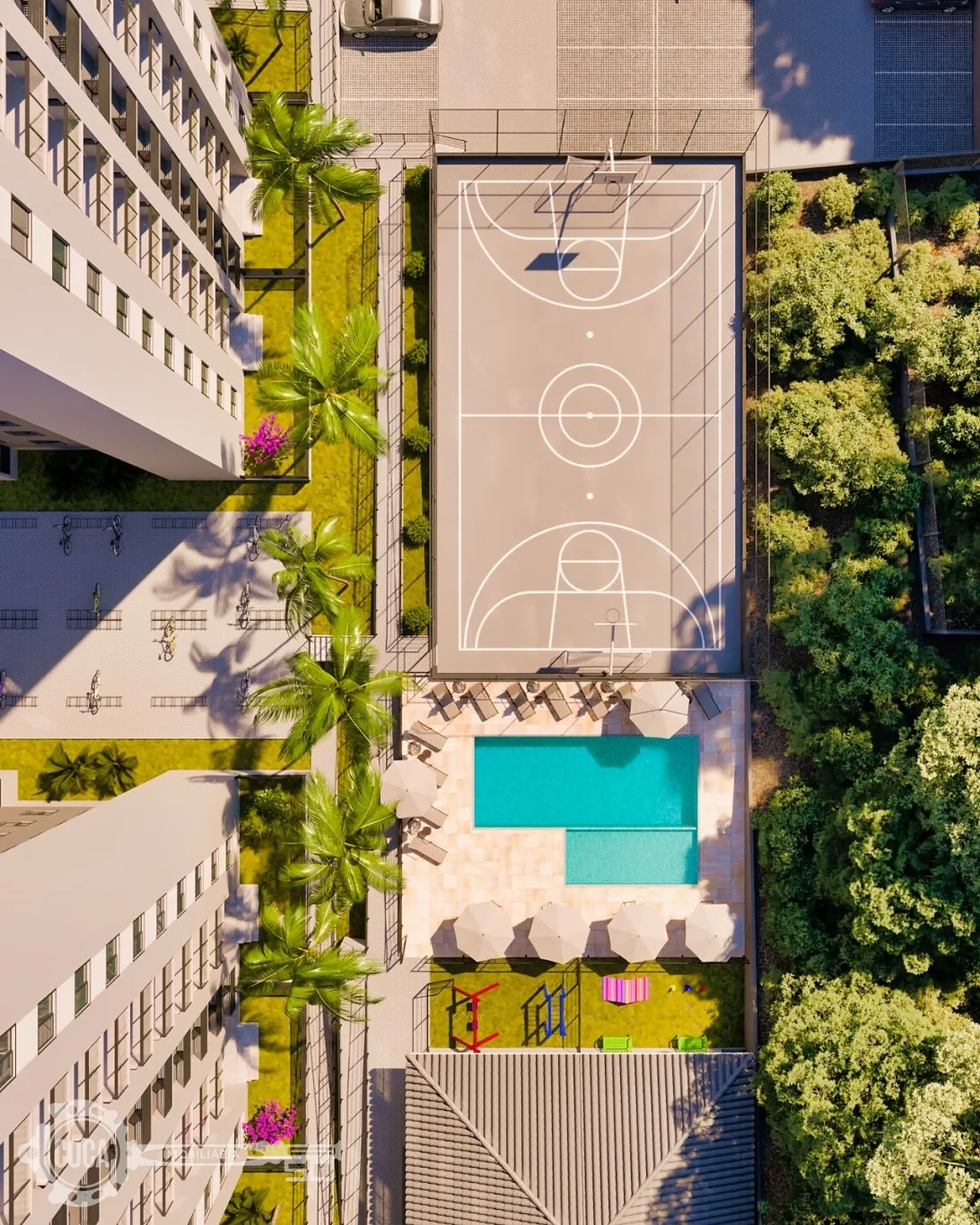 Apartamento com dois dormitórios sendo 01 suíte na Escola Agrícola. — foto 2