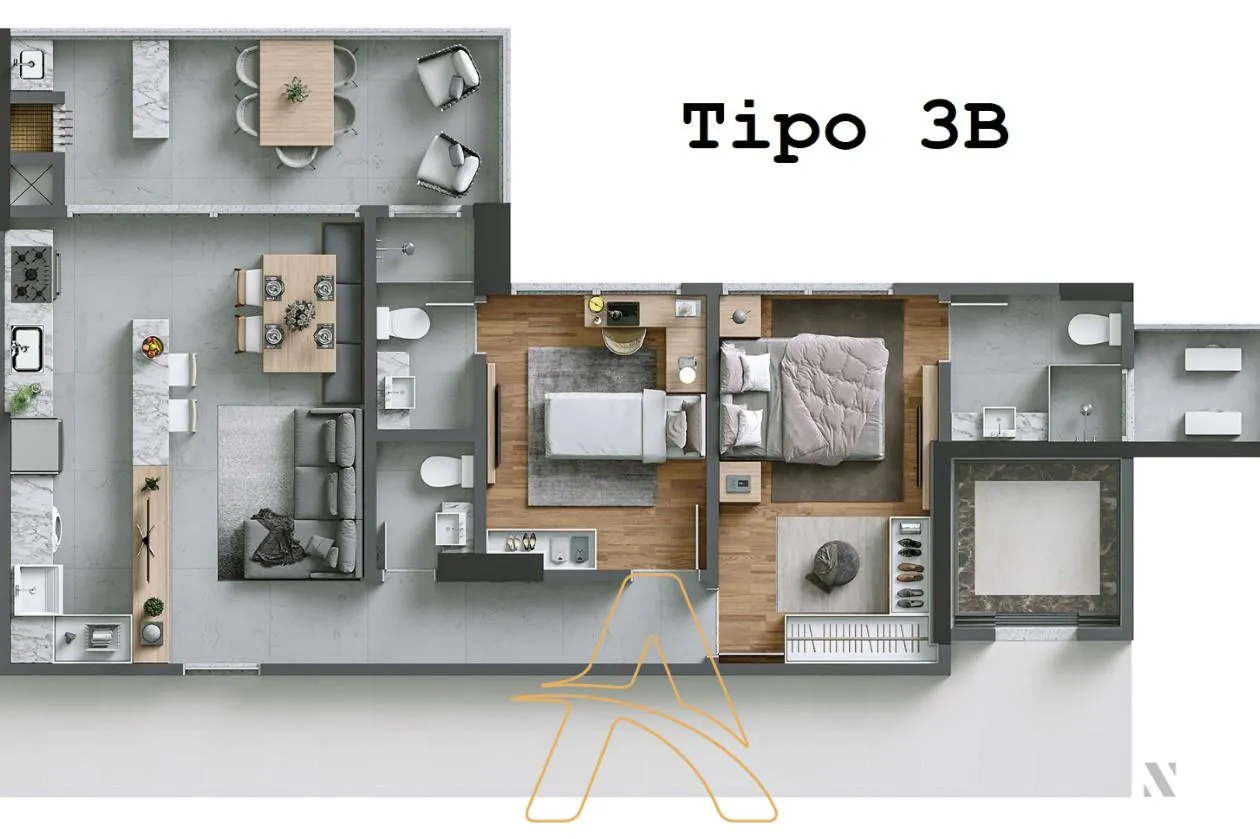 Moderno Apartamento com 02 Suítes na Praia Brava – Itajaí — foto 5