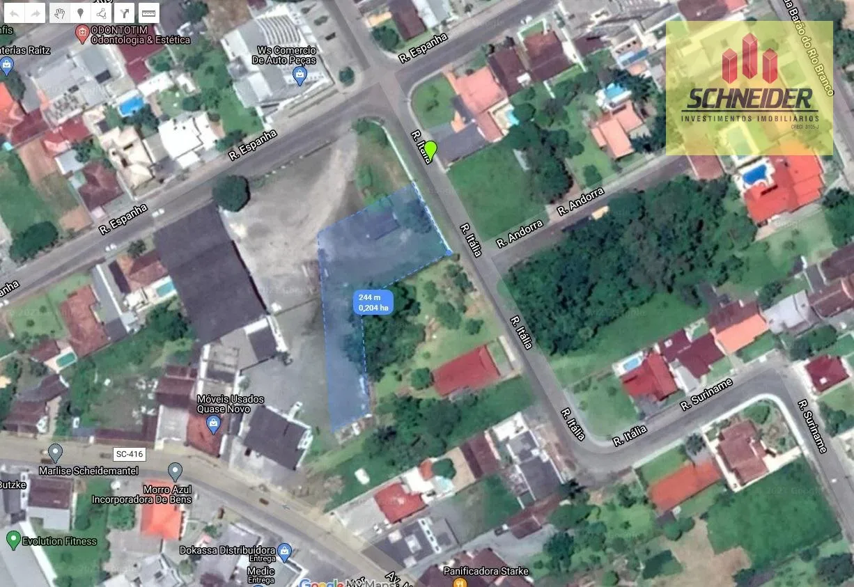 Terreno à venda no bairro Imigrantes em Timbó/SC - foto 1