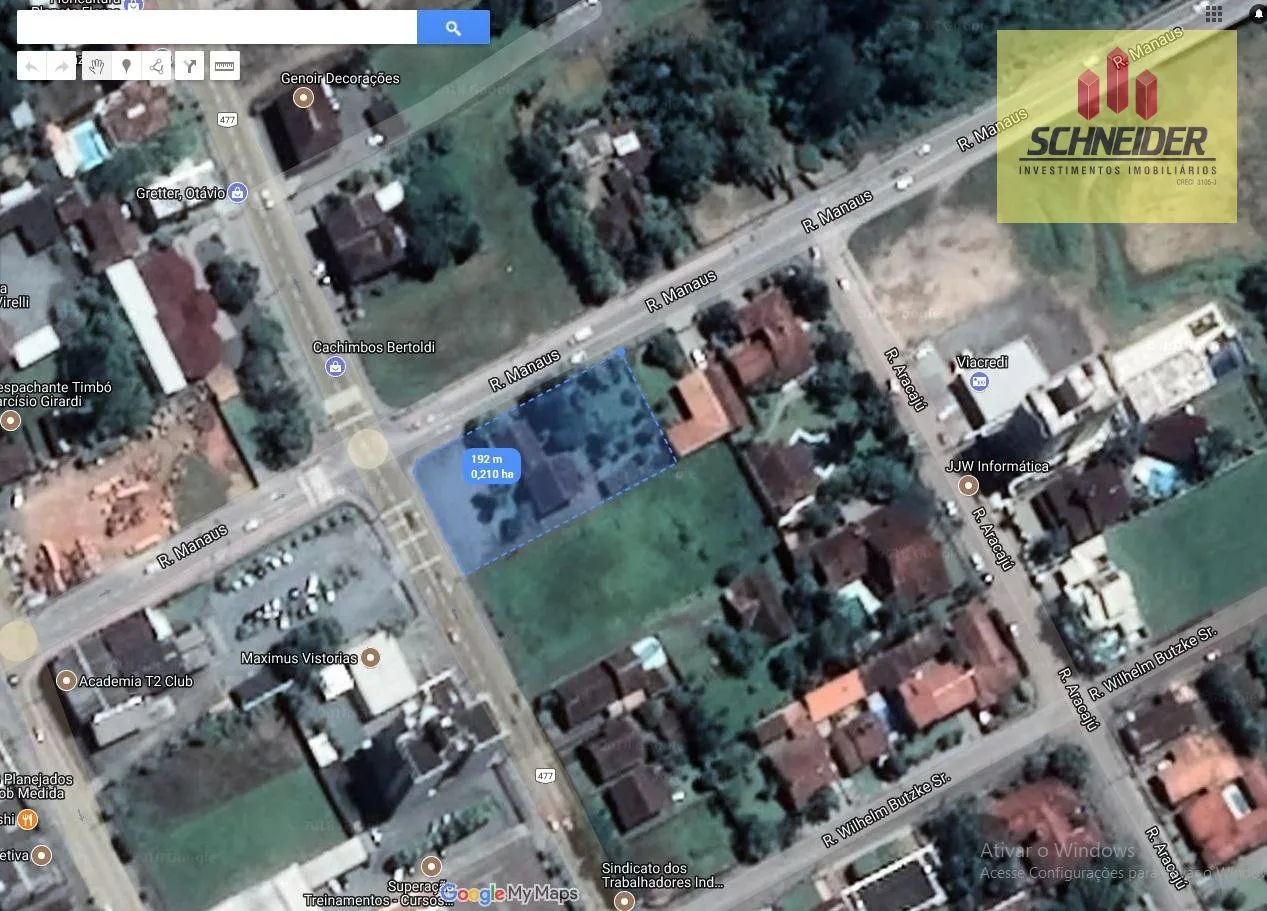 Terreno à venda no bairro Centro em Timbó/SC — foto 3
