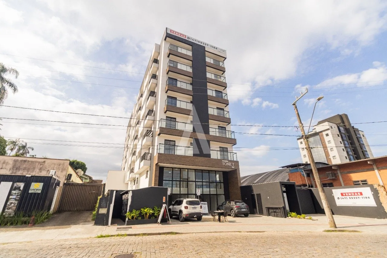 Apartamento com 1 suíte mais 1 quarto à venda no bairro Anita Garibaldi em Joinville - SC, de R$ 465.000,00 por R$ 441.750,00 - foto 1