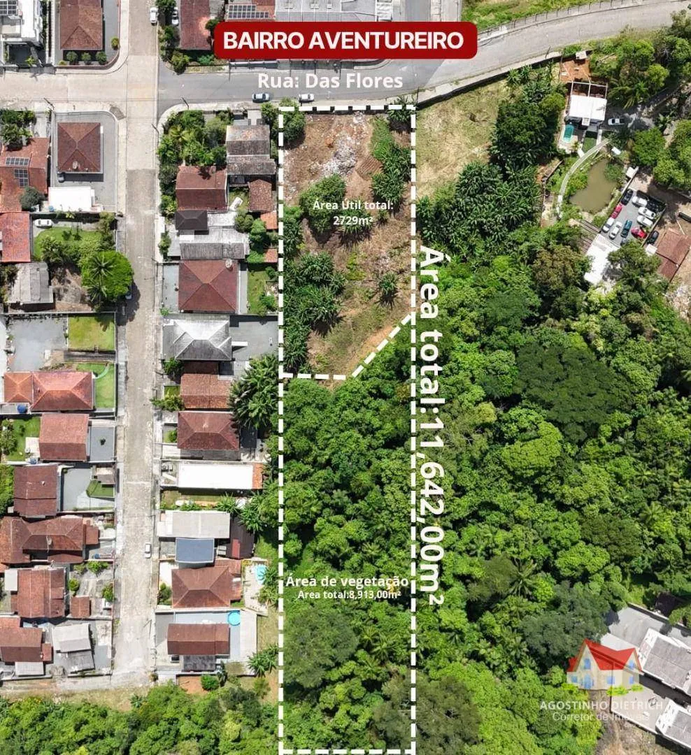 Terreno à venda, 11642m² na região do bairro Aventureiro, próximo à Rua Tuiuti, Joinville — foto 7