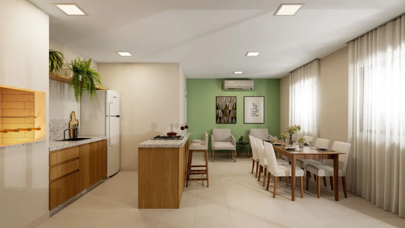 Apartamento Moderno com Lazer Completo e Ótima Localização! — foto 3