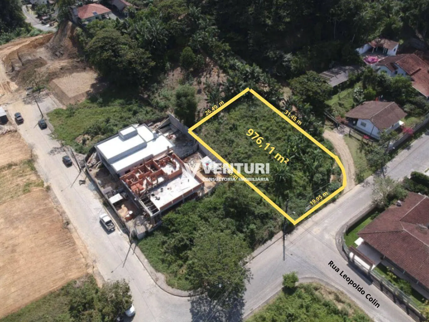Terreno à venda, 976 m por R$ 910.000,00 - Escola Agrícola - Blumenau/SC - foto 1