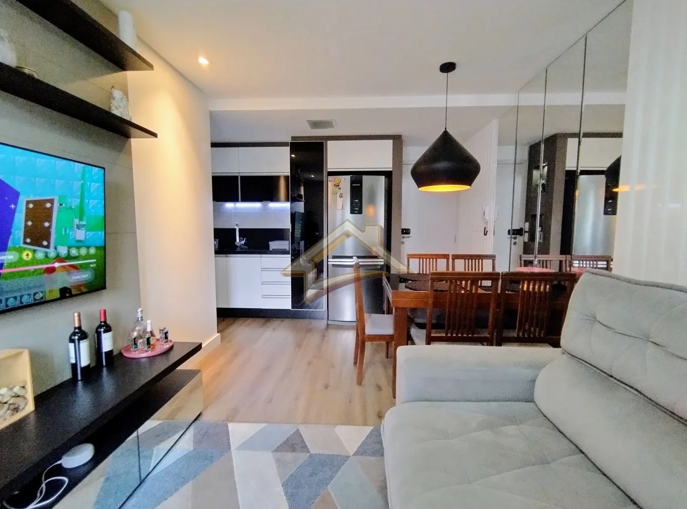Excelente apartamento semimobiliado no bairro Passo Manso - foto 1