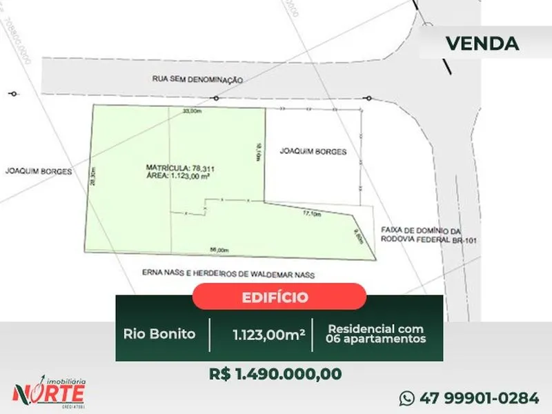 Edifício em alvenaria JOINVILLE - SC - foto 1