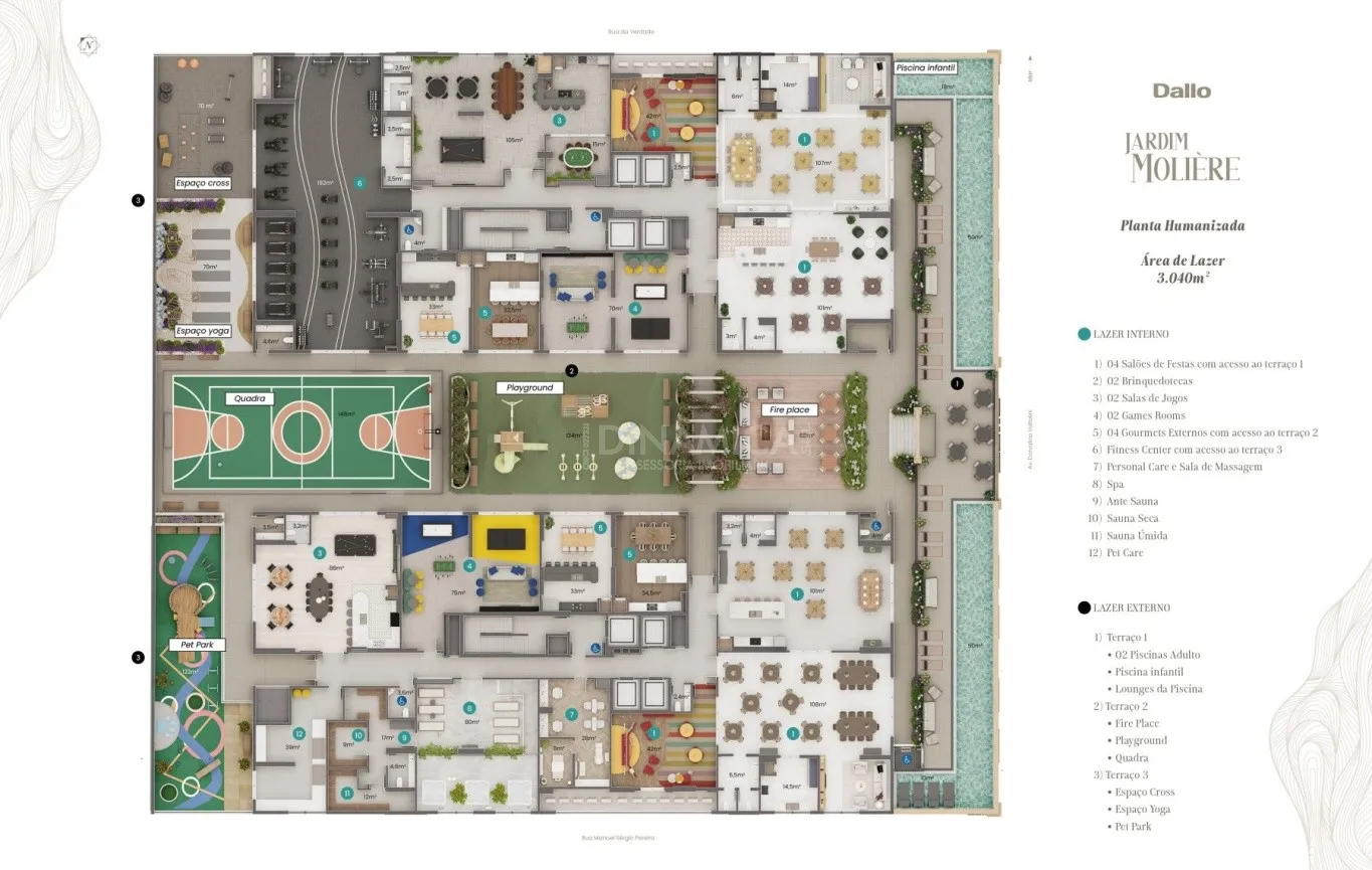Comprar apartamento 2 suítes e 2 vagas de garagem no Dallo Jardim Molière, localizado Balneário Perequê em Porto Belo/SC. — foto 6