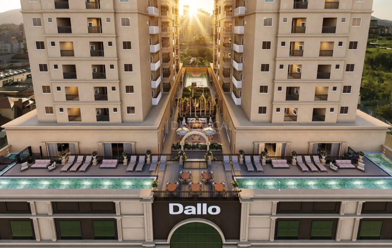 Comprar apartamento 2 suítes e 2 vagas de garagem no Dallo Jardim Molière, localizado Balneário Perequê em Porto Belo/SC. — foto 7