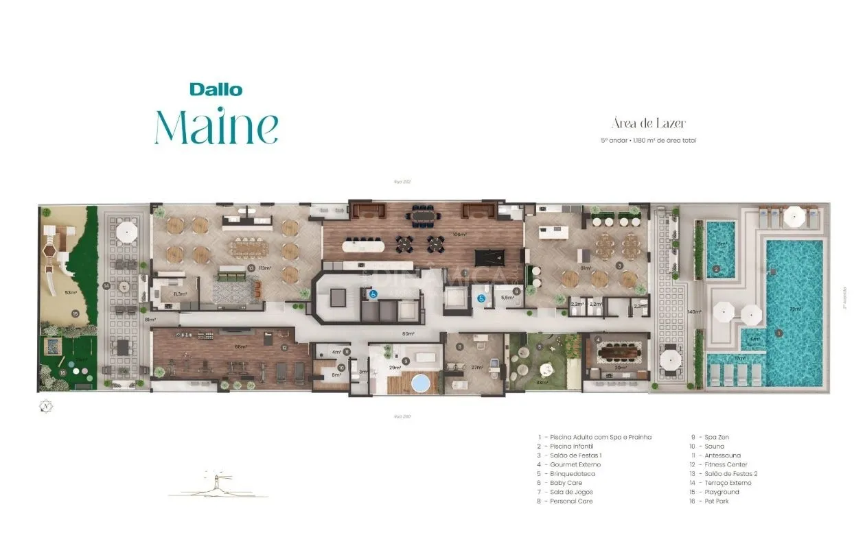 Comprar apartamento 3 suítes e 2 vagas de garagem no Dallo Maine, localizado na Meia Praia em Itapema/SC — foto 7