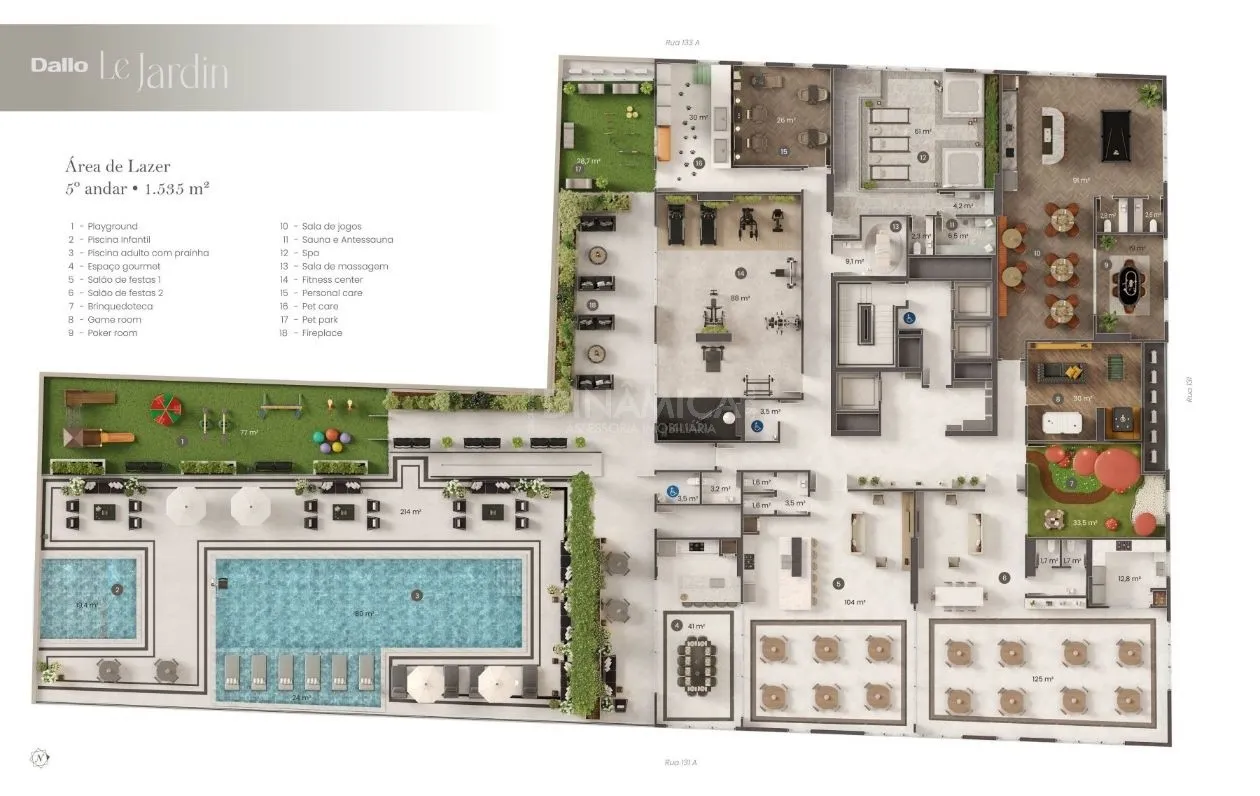 Comprar apartamento 4 suítes e 3 vagas de garagem no Le Jardin, localizado no Centro de Itapema/SC — foto 6