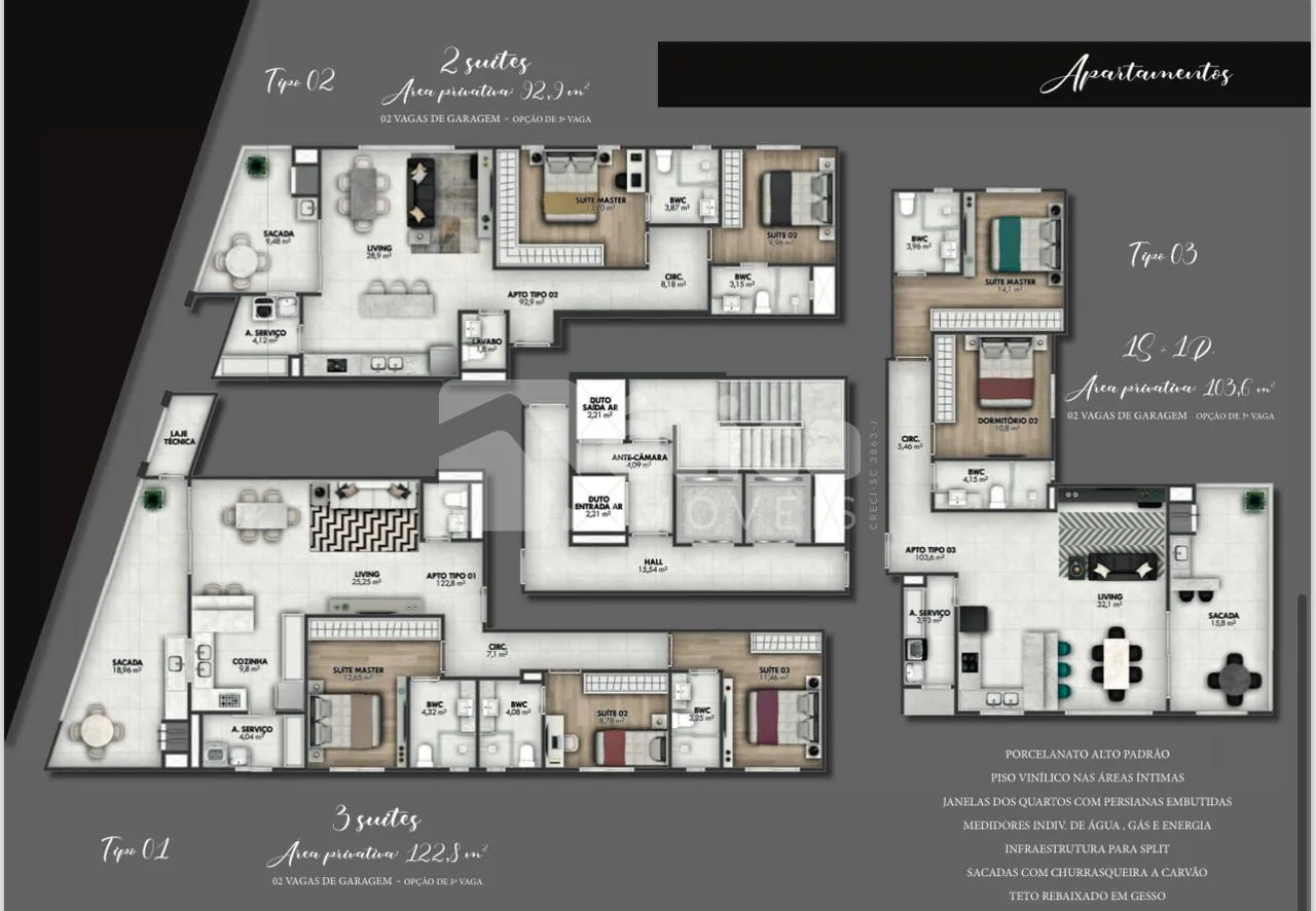 Conforto, sofisticação e localização privilegiada no centro de Itajaí — foto 4