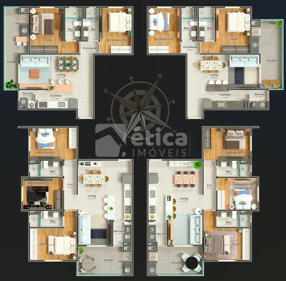 Conforto, Sofisticação e Lazer Completo no Bairro São Judas, Itajaí — foto 3